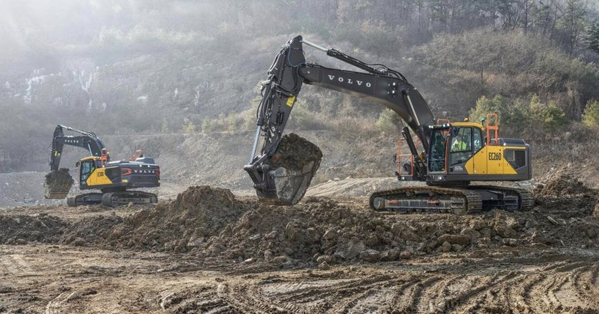 Volvo CE adds three mid-size models to revamped excavator series